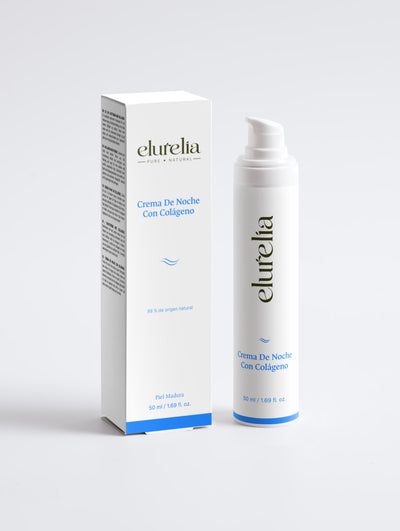 Crema de noche con colágeno
