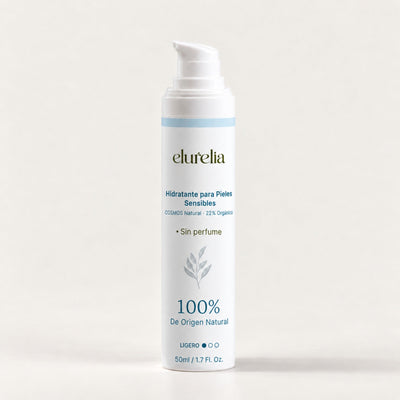 Crema hidratante sin perfume para pieles sensibles