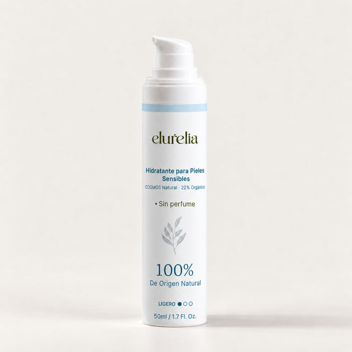 Crema hidratante sin perfume para pieles sensibles