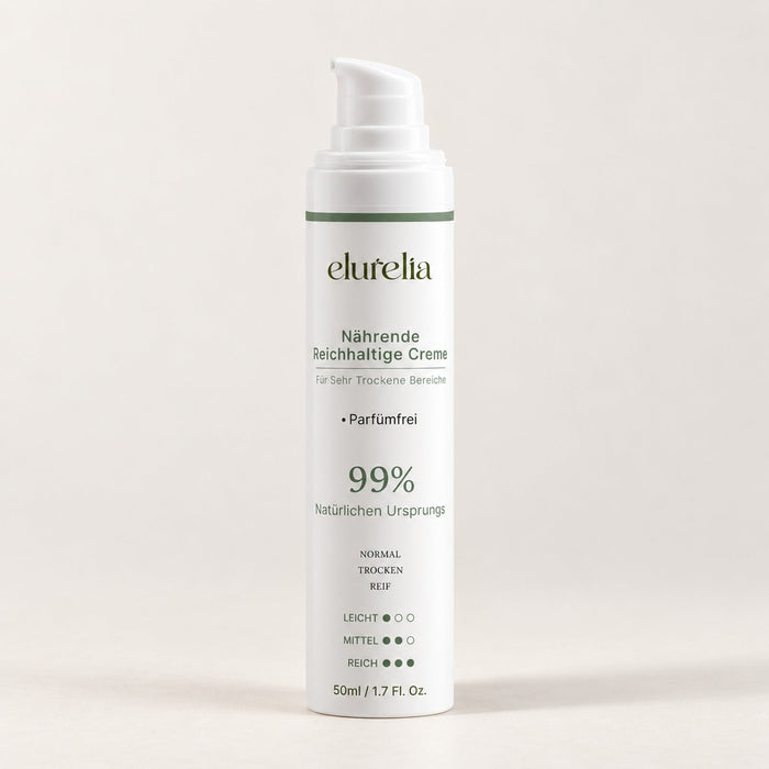 Parfümfreie reichhaltige Creme