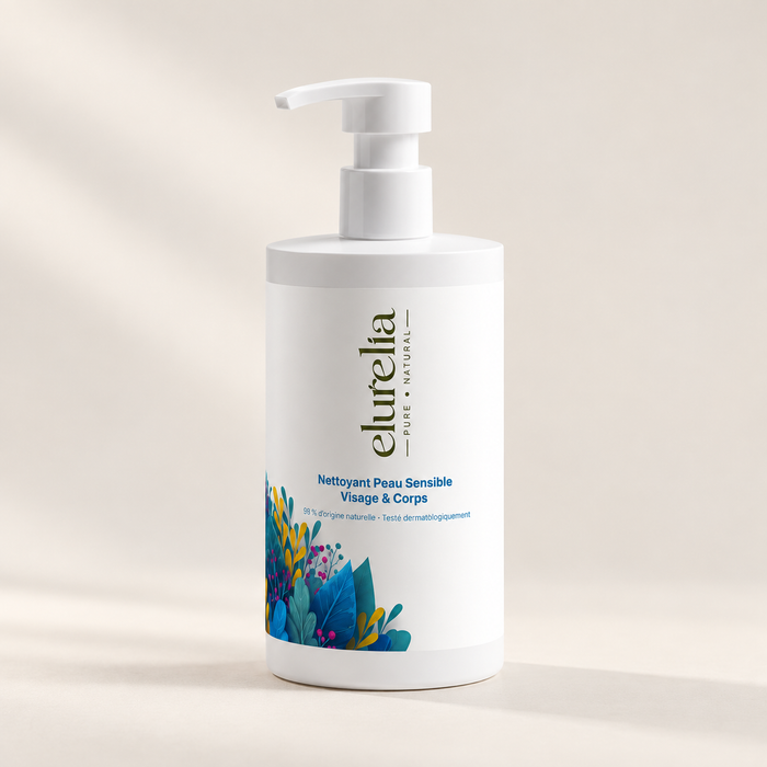 Nettoyant visage & corps peaux sensibles