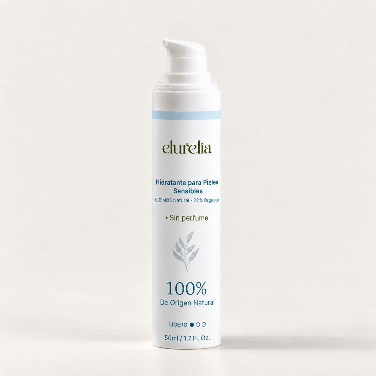 Crema hidratante sin perfume para pieles sensibles