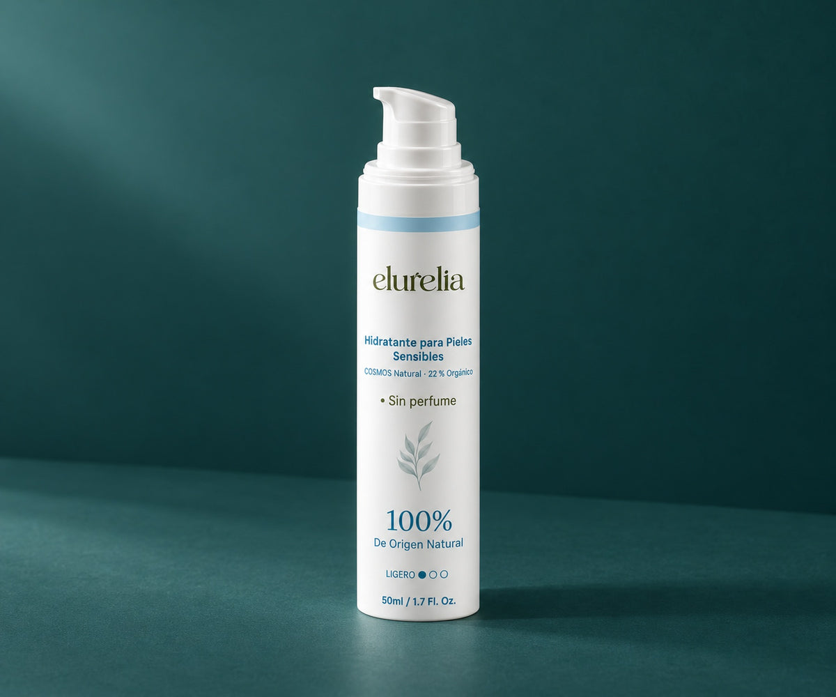 Crema hidratante sin perfume para pieles sensibles