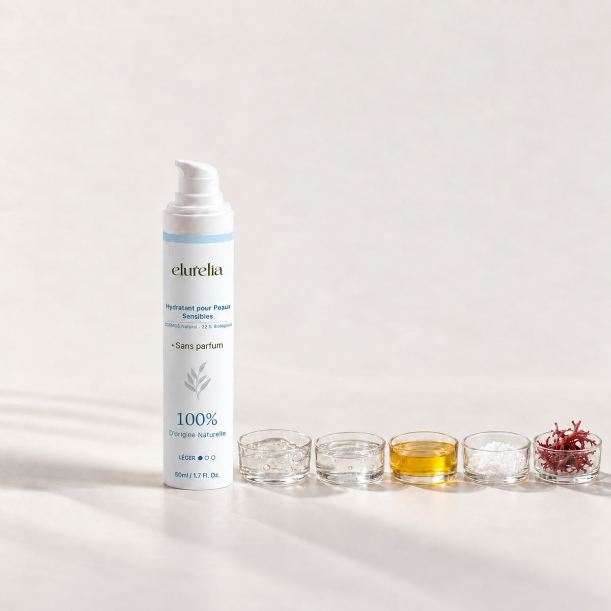 Crème hydratante sans parfum peaux sensibles