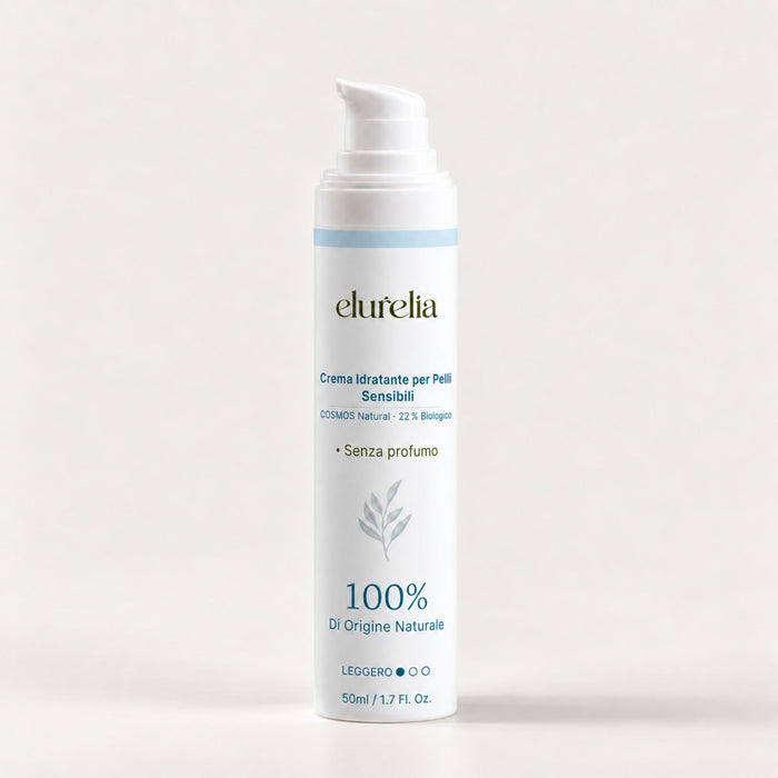 Crema idratante senza profumo per pelli sensibili