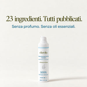Crema idratante senza profumo per pelli sensibili