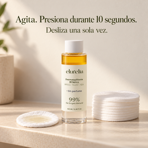 Desmaquillante bifásico sin perfume