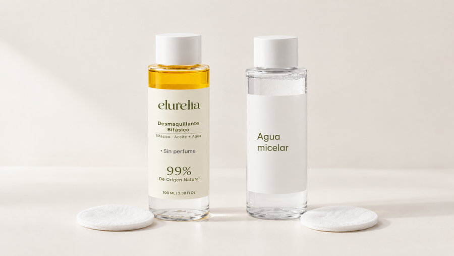 ¿Desmaquillante bifásico o agua micelar?