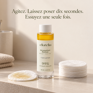 Démaquillant biphasé sans parfum