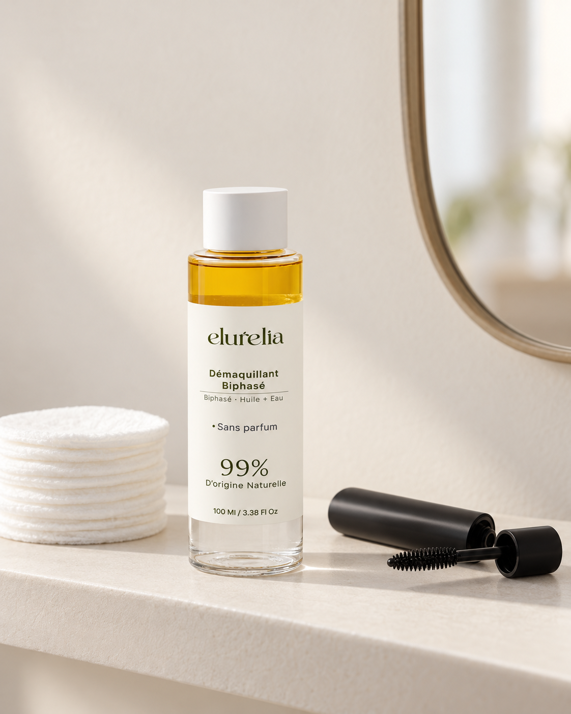 Démaquillant biphasé sans parfum