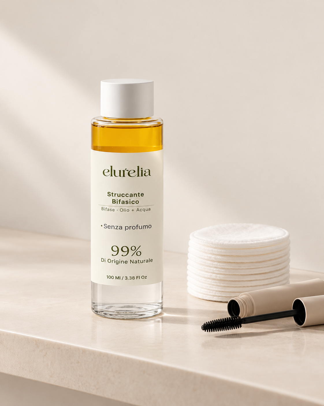 Struccante bifasico senza profumo
