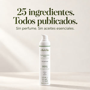 Crema rica sin perfume