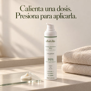 Crema rica sin perfume