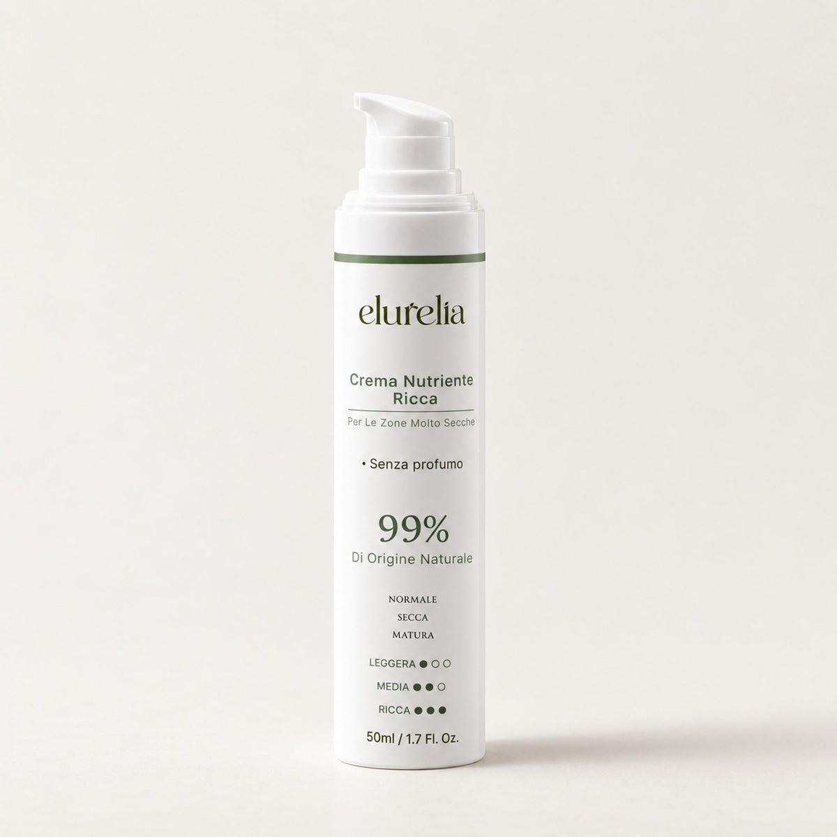 Crema ricca senza profumo