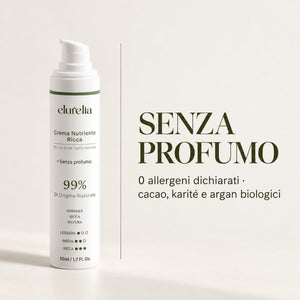 Crema ricca senza profumo