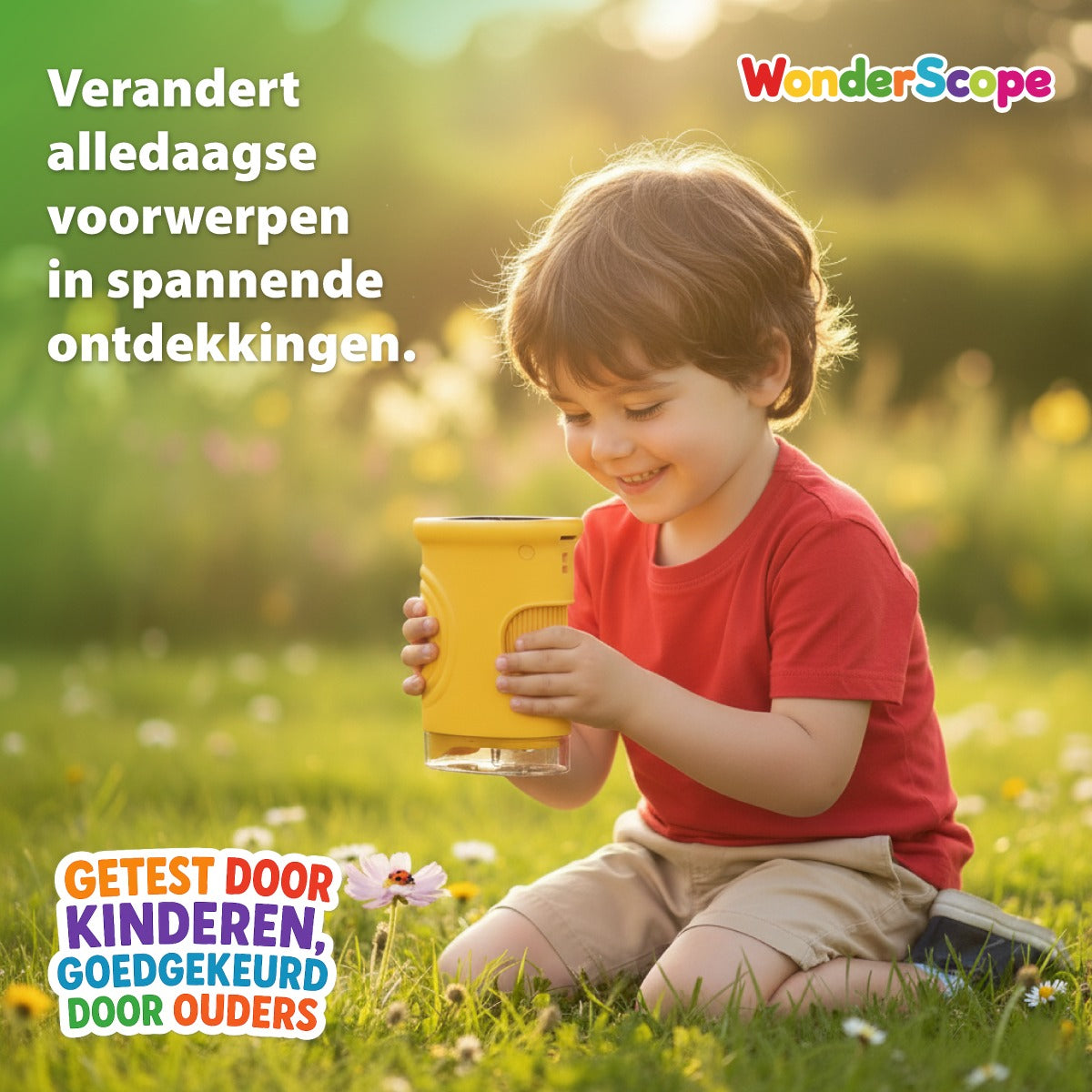 WonderScope™ Pocket Microscope for Kids