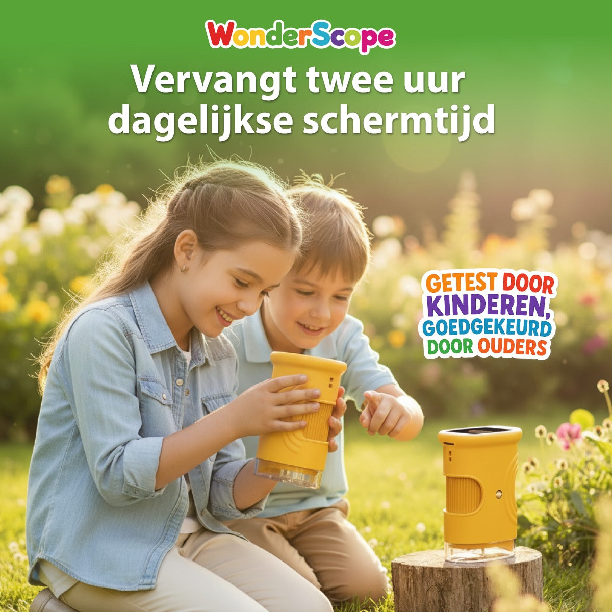 WonderScope™ Pocket Microscope for Kids