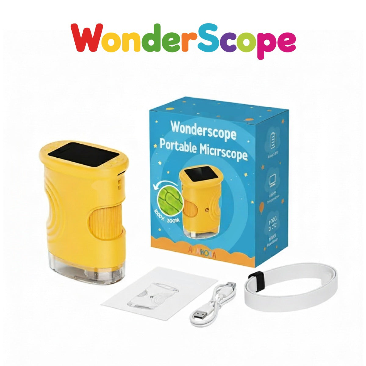 WonderScope™ Pocket Microscope for Kids
