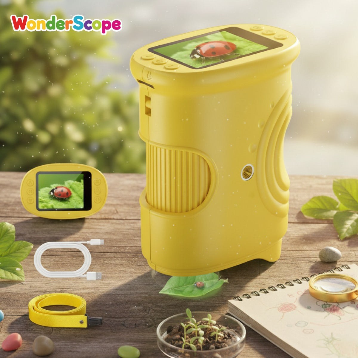 WonderScope™ Pocket Microscope for Kids